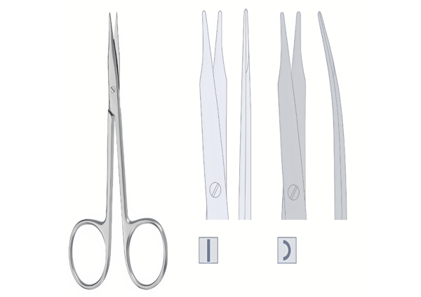 Dissecting Scissors R-1071 STR/R-1072 CVD