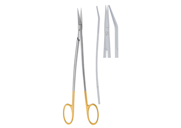 Gum Scissors R-1103TC CVD