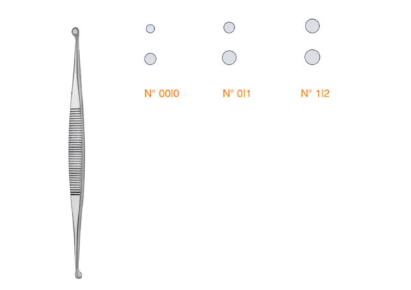 Bone curettes R-1502