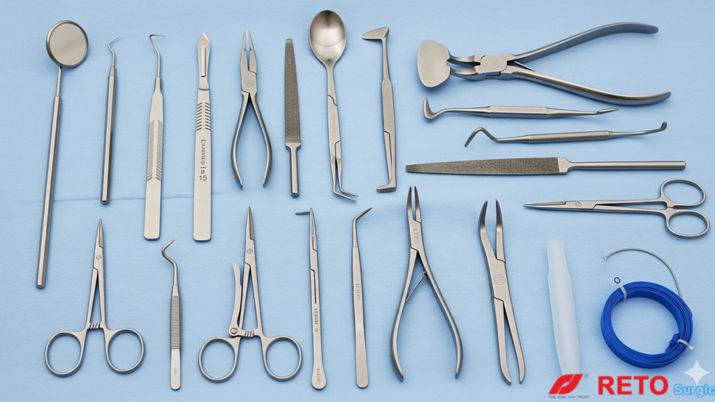 List of 15 Essential Dental Surgical Instruments