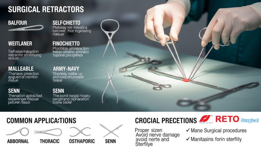 Retractor Use in Surgeries Types, Applications, and Precautions