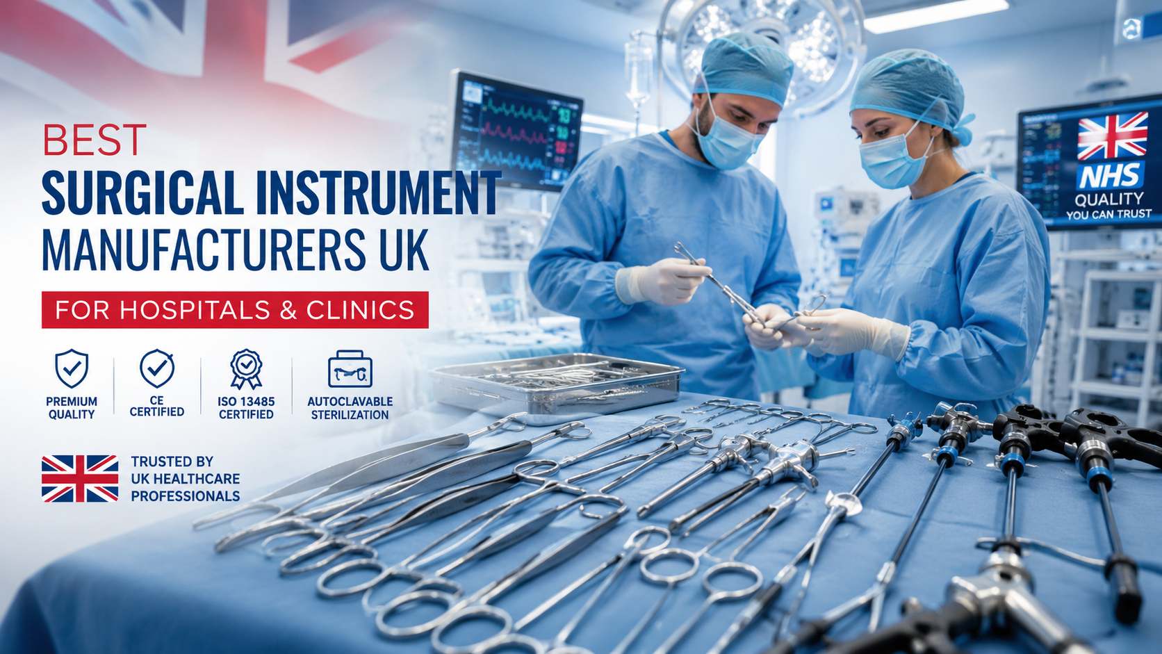 Best Surgical Instrument Manufacturers UK for Hospitals and Clinics