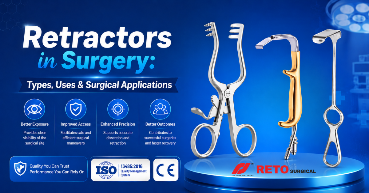 Retractors in Surgery: Types, Uses & Surgical Applications