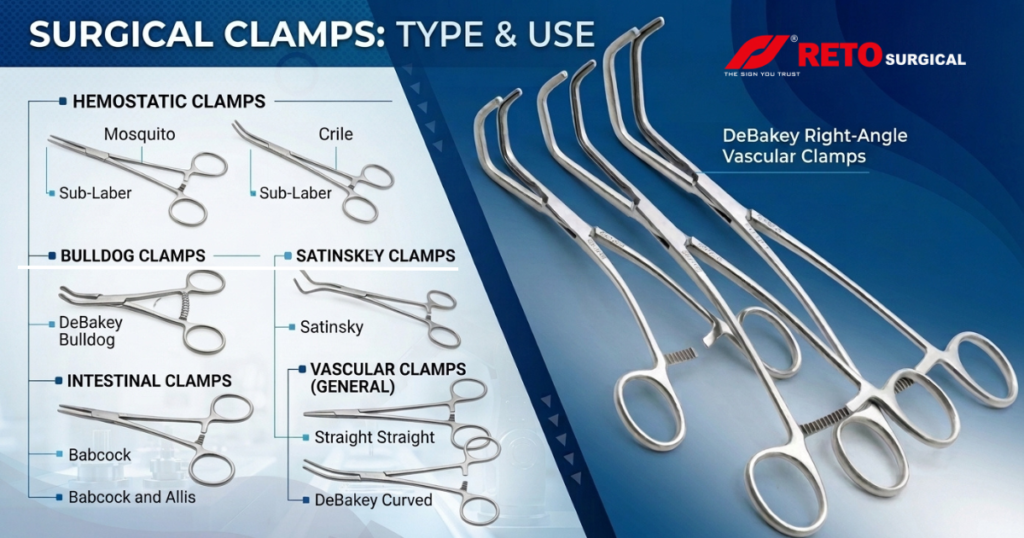 surgical clamps