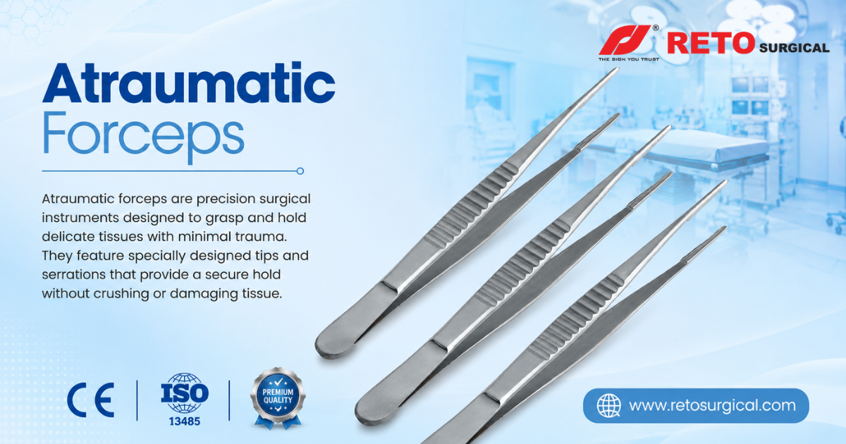 Best Quality Atraumatic Forceps Supplier | DeBakey Surgical Forceps