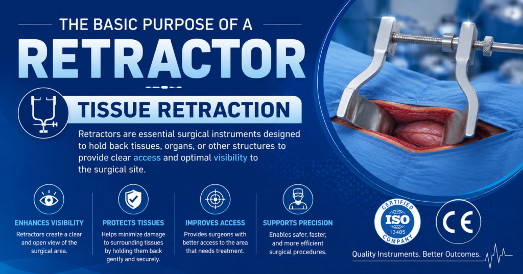 basic purpose of a retractor