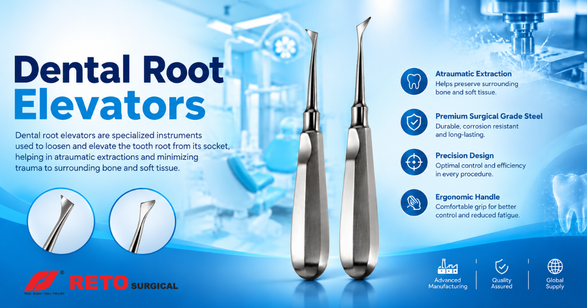 Dental Root Elevators: Types, Uses & Selection Guide