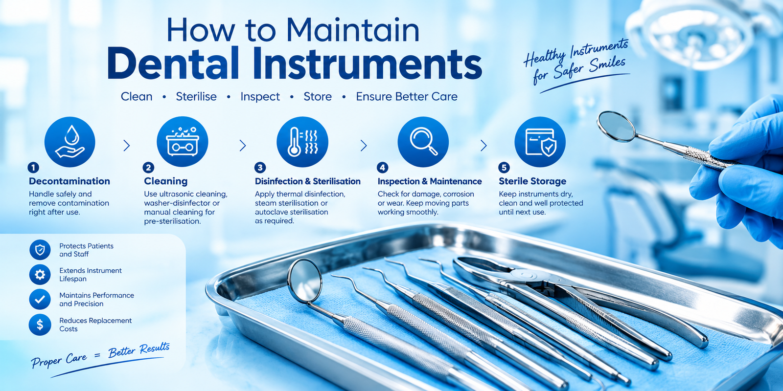 How to Maintain Dental Instruments: Complete Guide