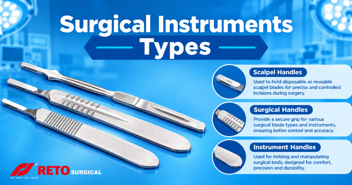 Surgical Instruments Types: Complete Guide | Reto Surgical